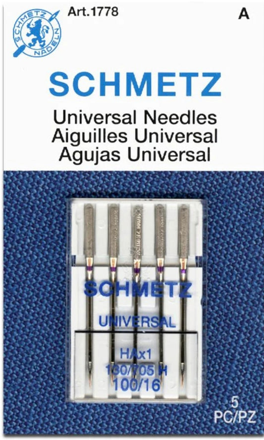 SCHMETZ Universal 100/16 Needles