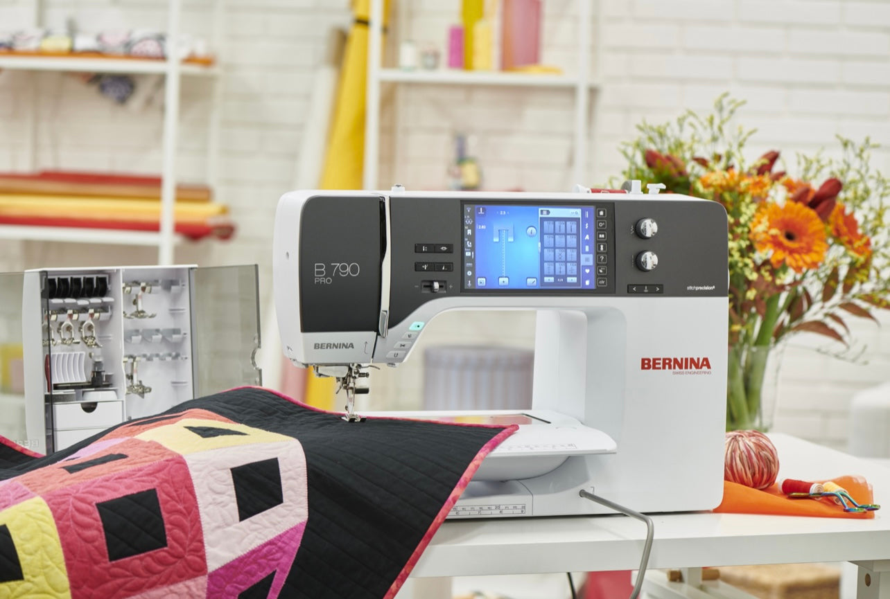 BERNINA 790 PRO (Inc Emb Module) + FREE BERNINA L450 🎄