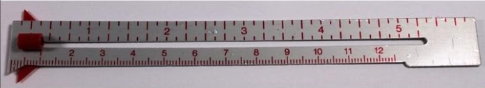 Bernina Sewing Machine Ruler Template