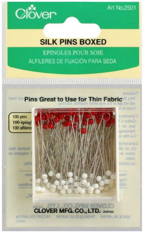 Clover Silk Pins