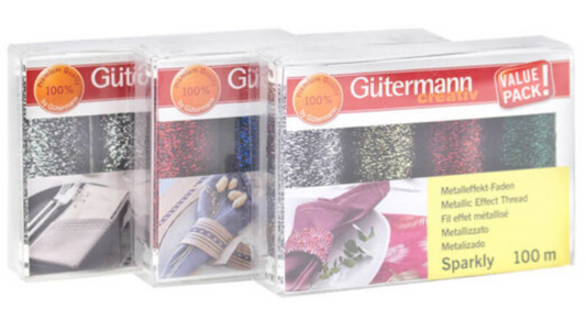 Gütermann Metallic Thread Value Pack