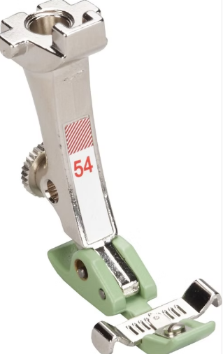 Bernina Zipper Foot with Teflon Foot #54