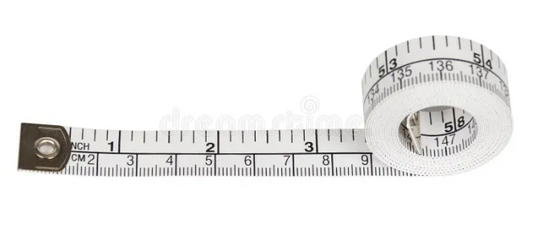 White Tape Measure 150cm