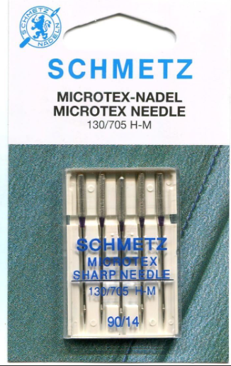 SCHMETZ Microtex 90/14 Needles
