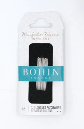 Bohin Demi-Longes Betweens Patchwork Needle Size 12