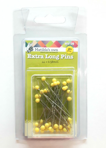 Matilda's Own Extra Long Pins 44 x 0.58mm