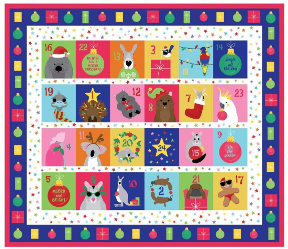 Festive Aussie Friends Advent Calendar DV3611
