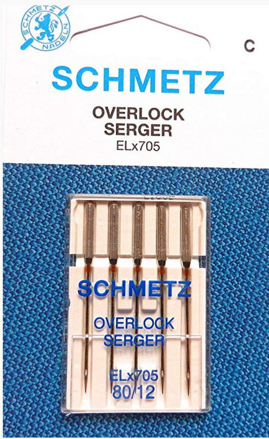 SCHMETZ Overlock/Serger Needles 80/12