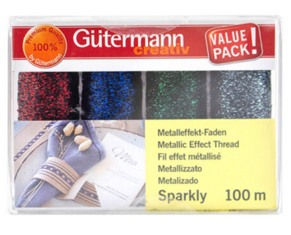 Gütermann Metallic Thread Value Pack