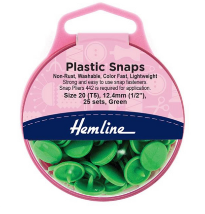 Plastic Snaps - Hemline