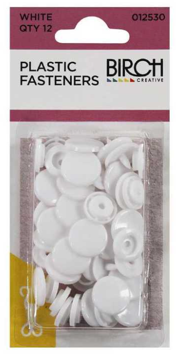 Plastic Snaps - Birch
