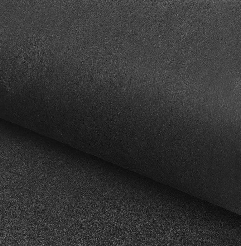 Medium Weight Iron On Interfacing (Black)