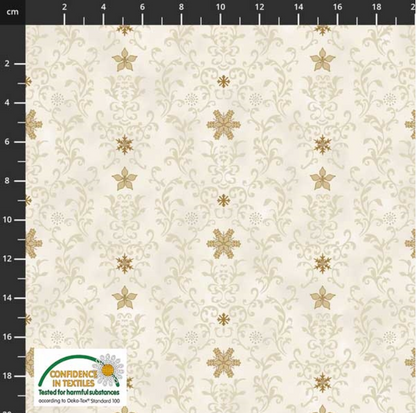 Christmas Star Sprinkle by Stoffabrics