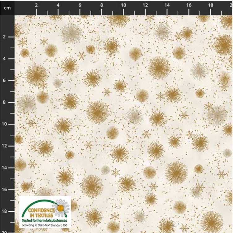 Christmas Star Sprinkle by Stoffabrics