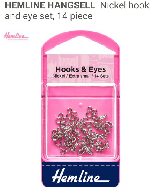 Hooks & Eyes Nickel