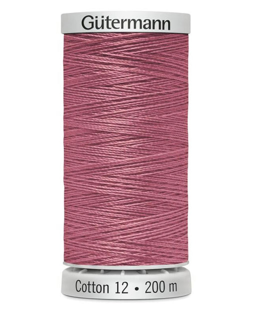 Gütermann 1119 Geranium Pink Cotton 12