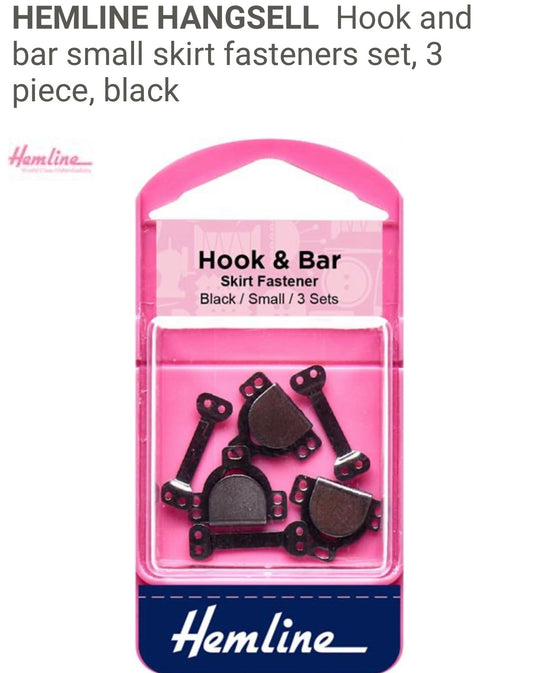Hook & Bar Skirt Fastener