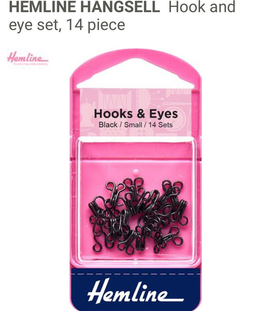 Hooks & Eyes Black