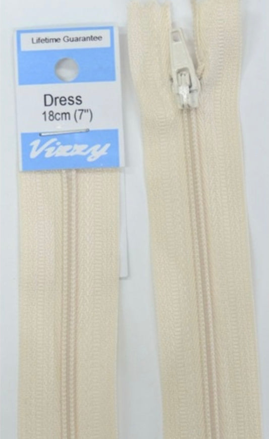 Vizzy Dress Zip Linen