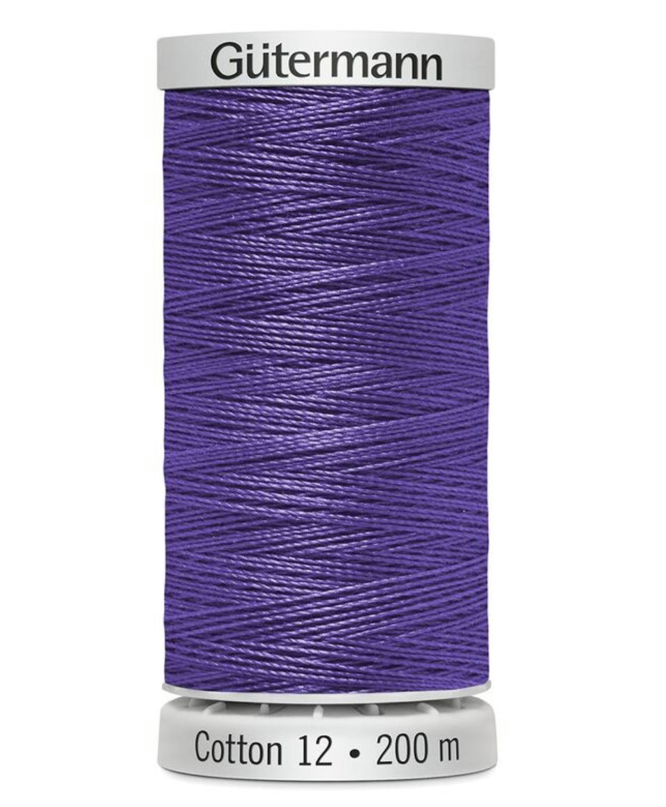 Gütermann 1235 Lavender Purple Cotton 12