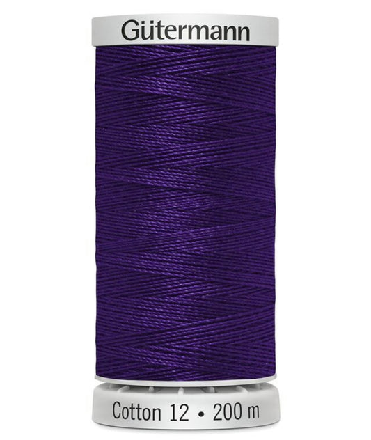 Gütermann 1299 Dark Lavender Purple Cotton 12