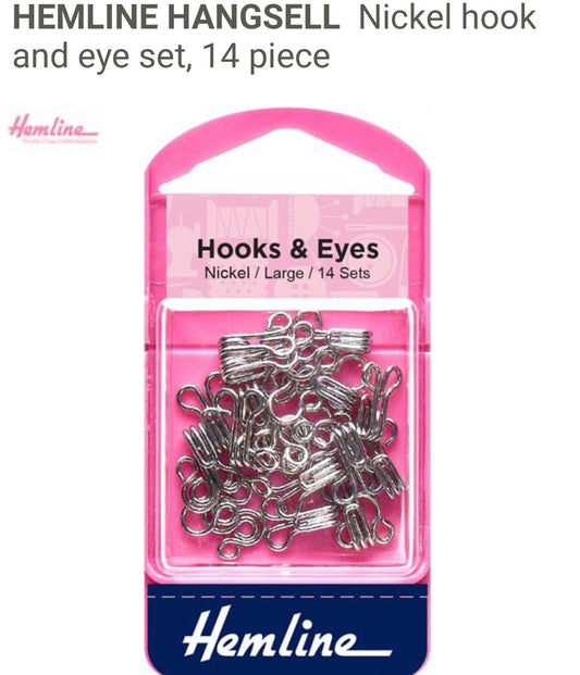 Hooks & Eyes Nickle