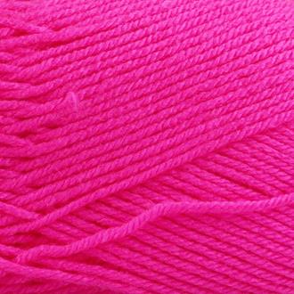 FiddLesticks Superb 8 Knitting Yarn Fluro Pink 70052