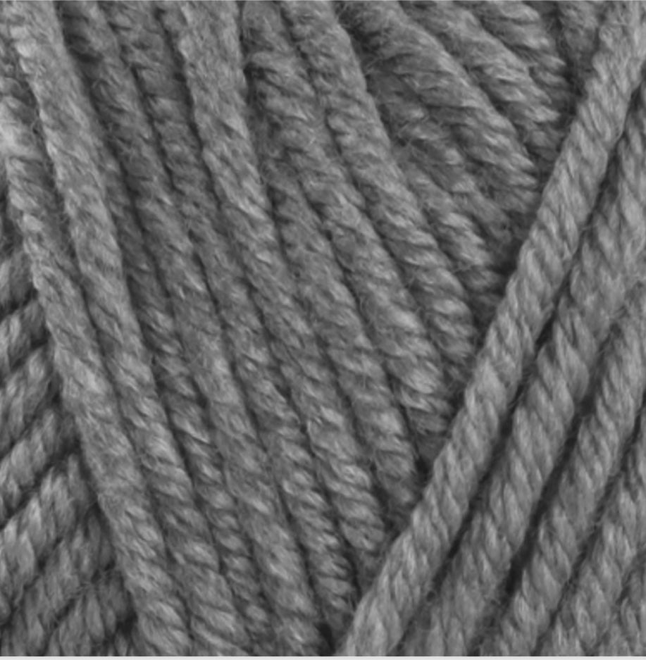 FiddLesticks Superb Big Knitting Yarn Charcoal 70811