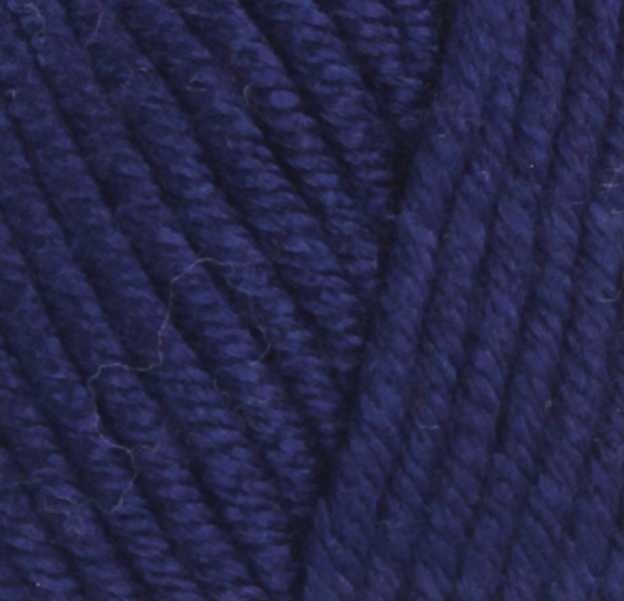 FiddLesticks Superb Big Knitting Yarn Navy 70823