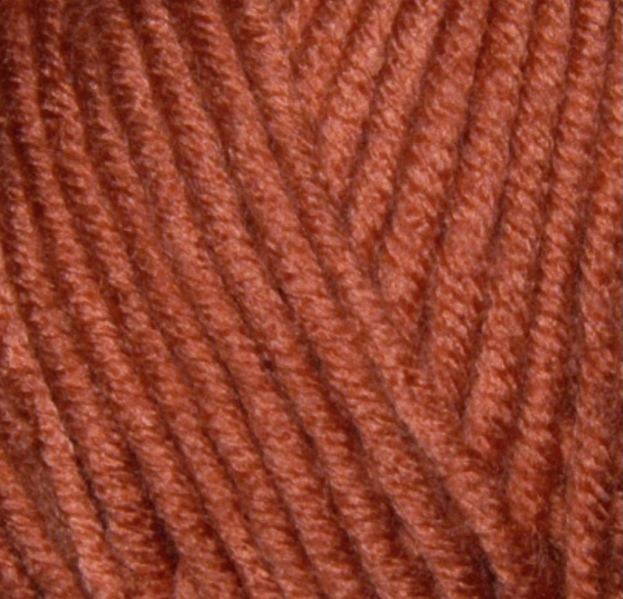 FiddLesticks Superb Big Knitting Yarn Rust 70825