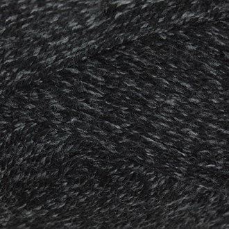 FiddLesticks Superb Tweed Knitting Yarn Black 75112