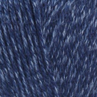 FiddLesticks Superb Tweed Knitting Yarn Navy 75109