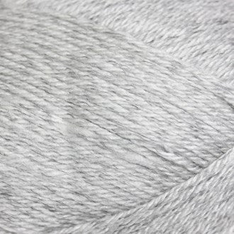 FiddLesticks Superb Tweed Knitting Yarn Silver 75113