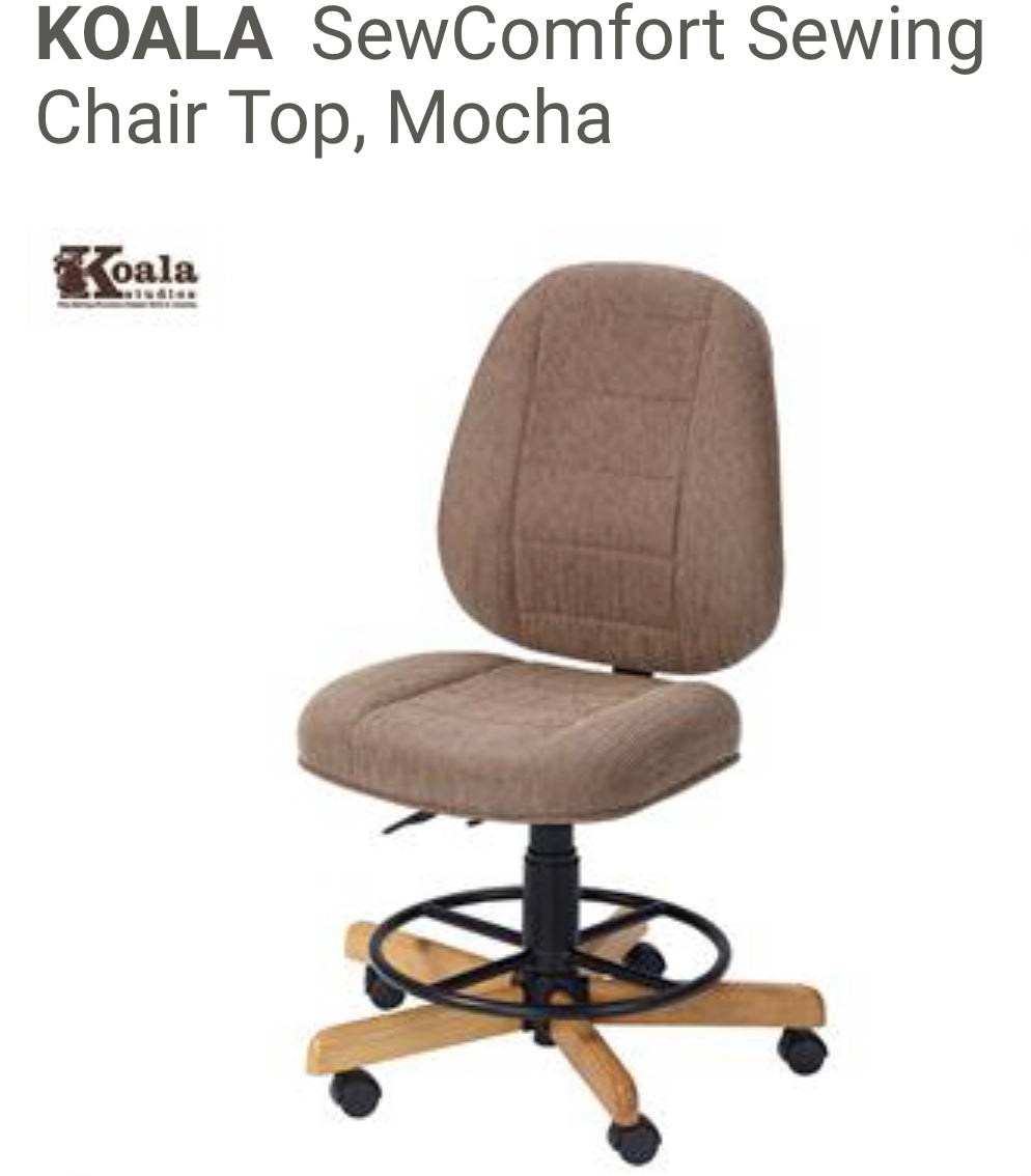 SewComfort Sewing Chair - Mocha