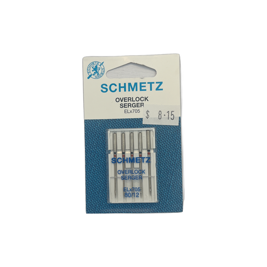 SCHMETZ Overlock/Serger ELx705 Needles 80/12