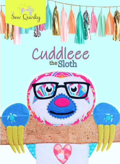 Sew Quirky Cuddleee The Sloth Pattern