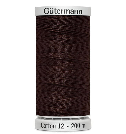 Gütermann 1130 Dark Cocoa Cotton 12