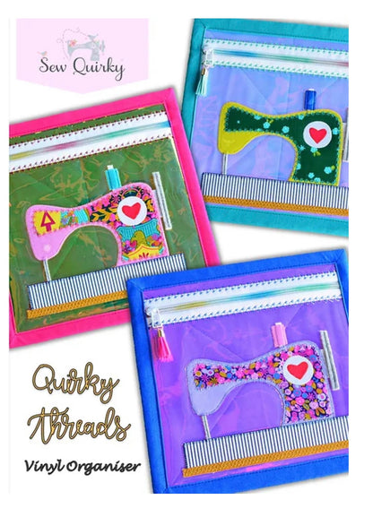 Sew Quirky Quirky Threads Vinyl Organizer Pattern