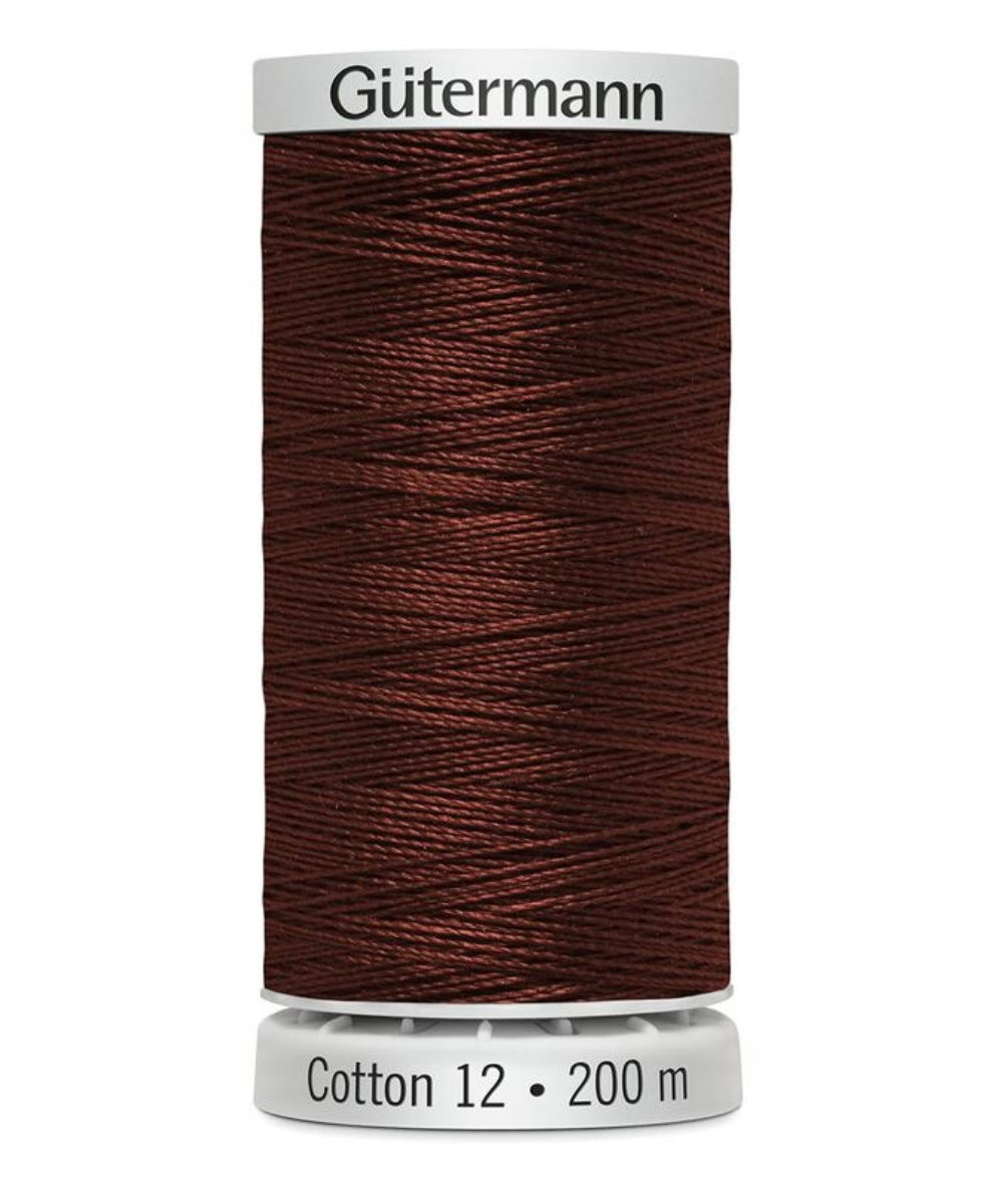 Gütermann 1058 Dark Rosewood Cotton 12