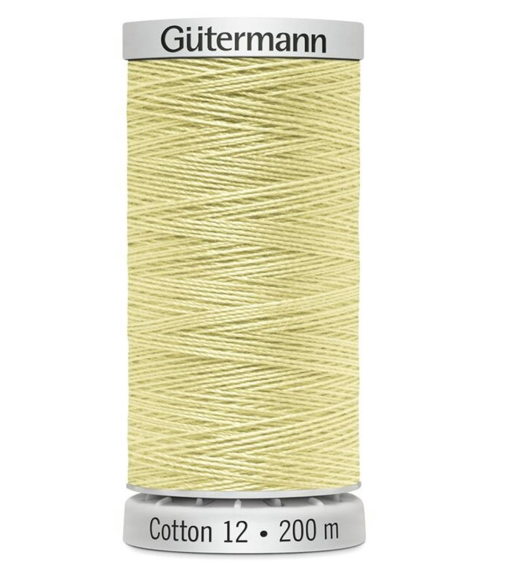 Gütermann 1061 Light Yellow Cotton 12