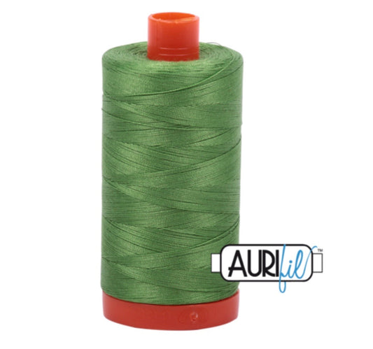 Aurifil Thread Colour 1114 Grass Green