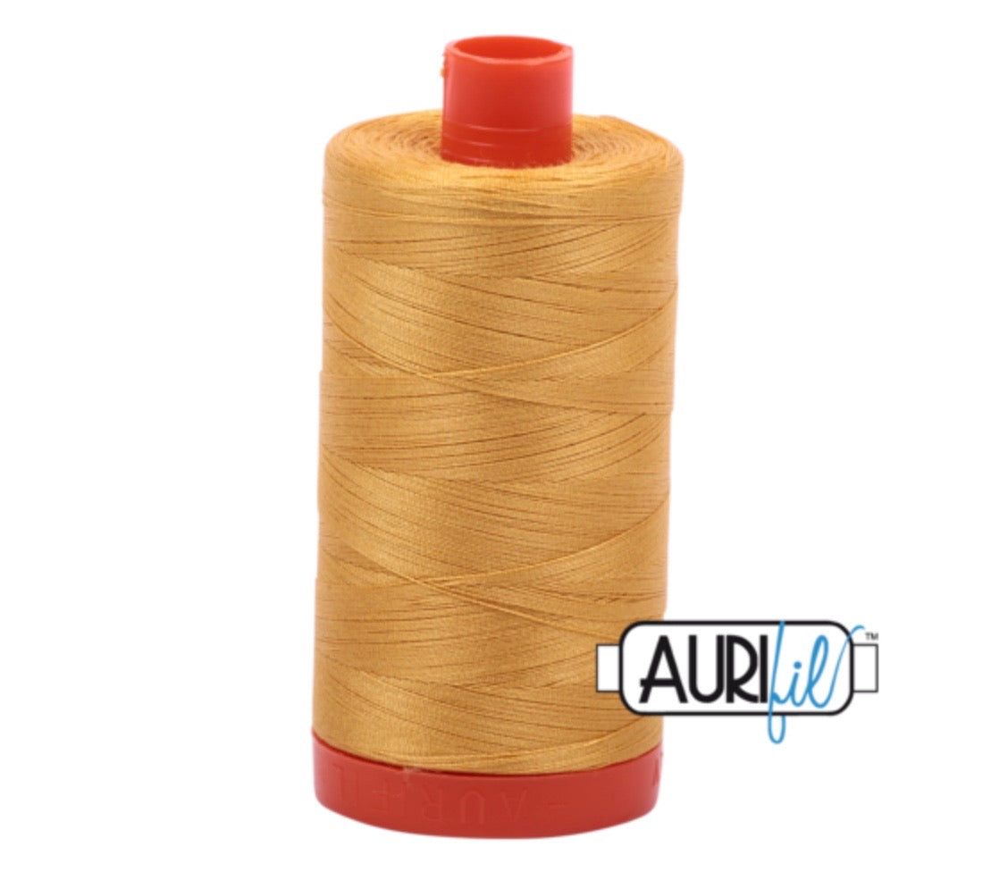Aurifil Thread Colour 2132 Tarnished Gold
