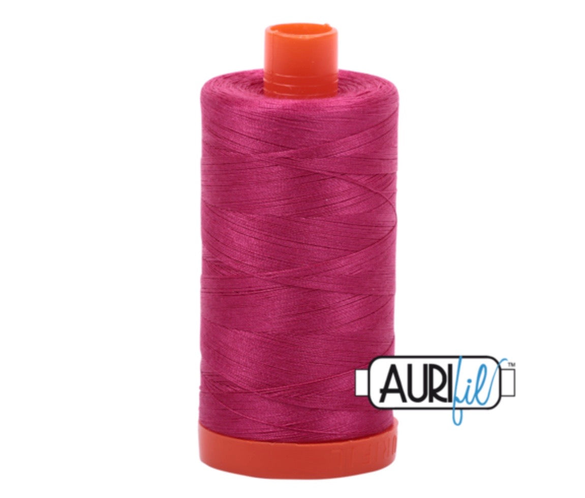 Aurifil Thread Colour 1100 Red Plum