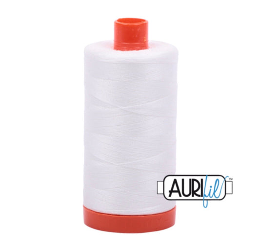 Aurifil Thread Colour 2021 Natural White