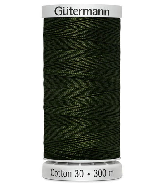 Gutermann 1271 Dark Fern Green Cotton 30